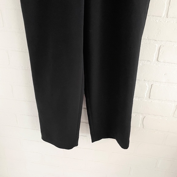 Aritzia Wilfred Carrot Pants Crop Ankle Business casual Pockets Black Sz 2 - Picture 4 of 13